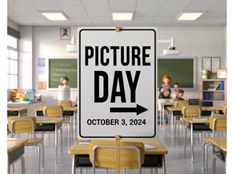 picture day sign 