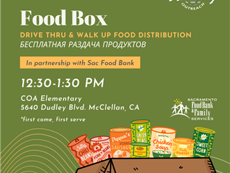 food box flyer